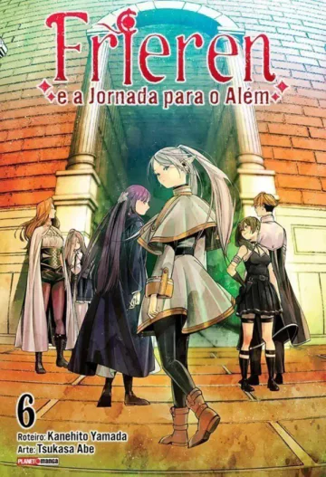Capa de Frieren E A Jornada Para O Além Vol. 6, Panini