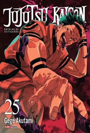 Capa de Jujutsu Kaisen: Batalha De Feiticeiros Vol. 25, Panini