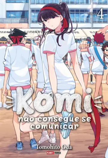 Capa de Komi Não Consegue Se Comunicar Vol. 4, Panini