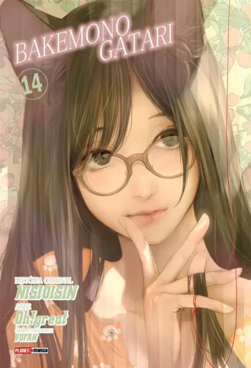 Capa de Bakemonogatari Vol. 14, Panini
