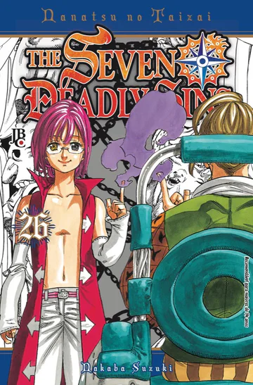 Capa de The Seven Deadly Sins #26, Editora JBC