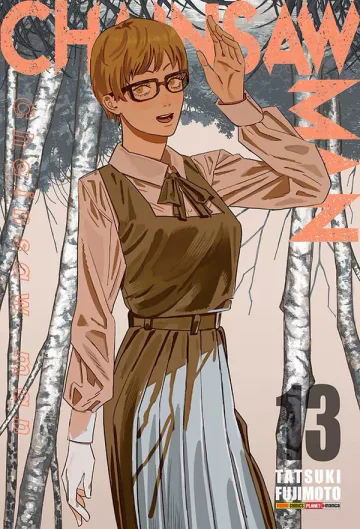 Capa de Chainsaw Man Vol. 13, Panini