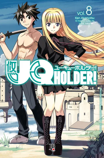 Capa de UQ Holder! #08, Editora JBC