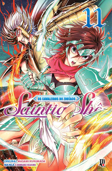 Capa de Saintia Shô #11, Editora JBC
