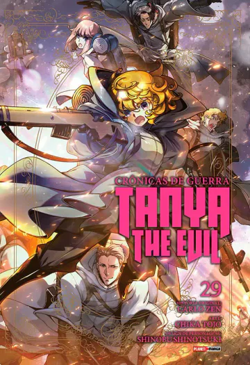 Capa de Tanya The Evil: Crônicas De Guerra Vol. 29, Panini