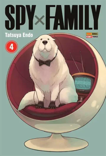 Capa de Spy X Family Vol. 4, Panini