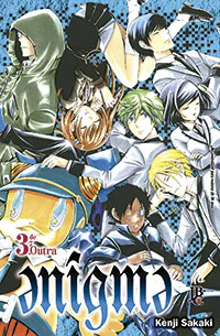 Capa de Enigma #03, Editora JBC