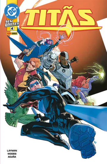 Capa de Titãs (2024) 4, Panini