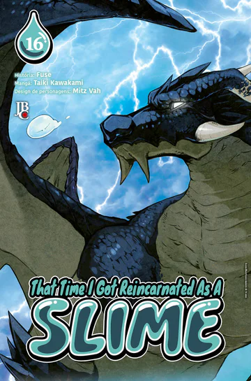 Capa de That Time I Got Reincarnated as a Slime #16, Editora JBC