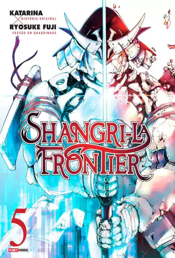 Capa de Shangri-la Frontier Vol. 5, Panini