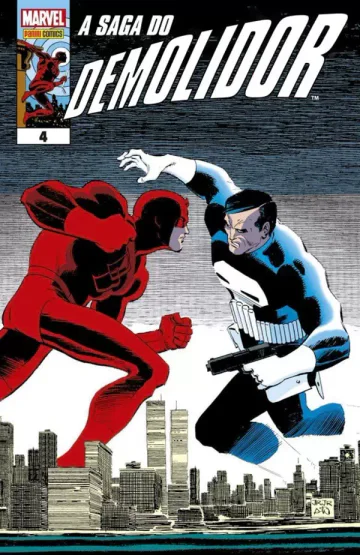 Capa de A Saga Do Demolidor Vol. 4, Panini