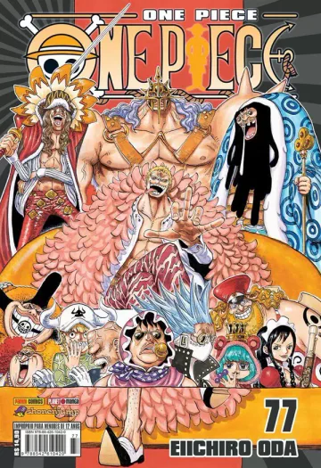 Capa de One Piece Vol. 77, Panini