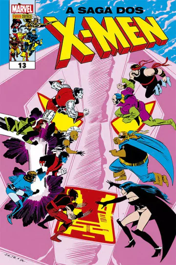 Capa de A Saga Dos X-Men Vol. 13, Panini