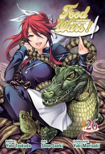Capa de Food Wars Vol. 26, Panini