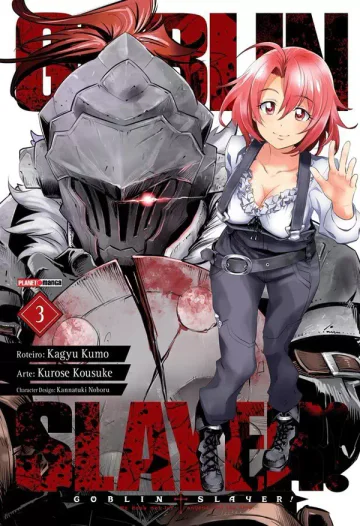 Capa de Goblin Slayer Vol. 3, Panini