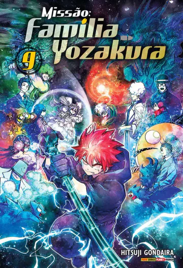 Capa de Missão: Família Yozakura Vol. 9, Panini