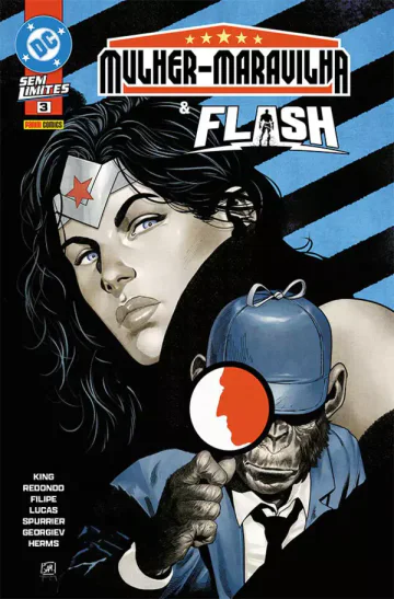Capa de Mulher-Maravilha/Flash (2025) 03, Panini