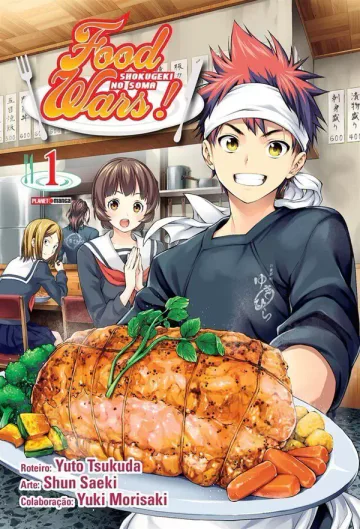 Capa de Food Wars Vol. 1, Panini
