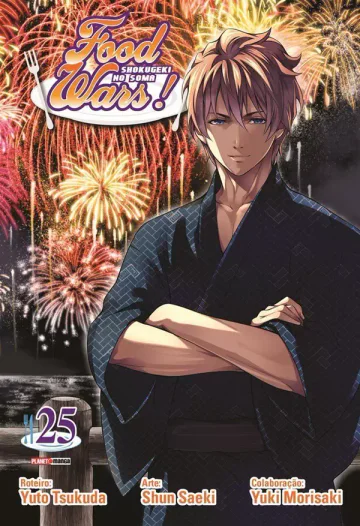 Capa de Food Wars Vol. 25, Panini