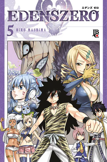 Capa de Edens Zero #05, Editora JBC