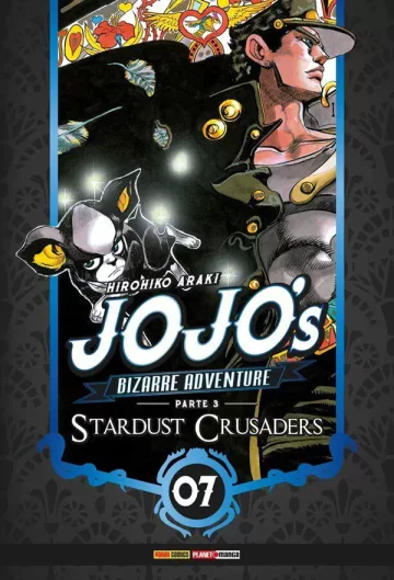 Capa de Jojo's Bizarre Adventure Parte 3: Stardust Crusaders Vol. 7, Panini