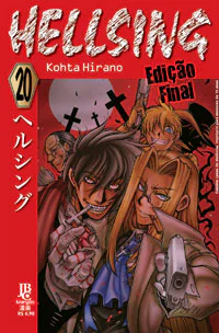 Capa de Hellsing #20, Editora JBC