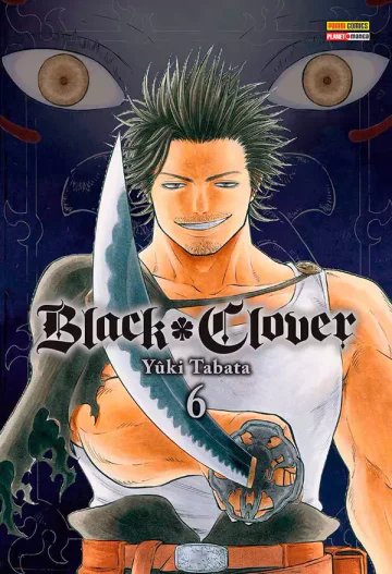 Capa de Black Clover Vol. 6, Panini