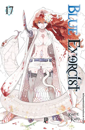 Capa de Blue Exorcist #17, Editora JBC