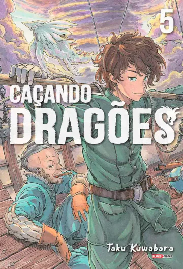 Capa de Caçando Dragões Vol. 5, Panini