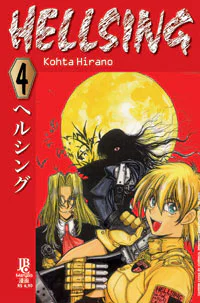 Capa de Hellsing #04, Editora JBC