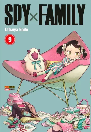 Capa de Spy X Family Vol. 9, Panini