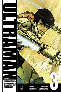 Capa de Ultraman #03, Editora JBC