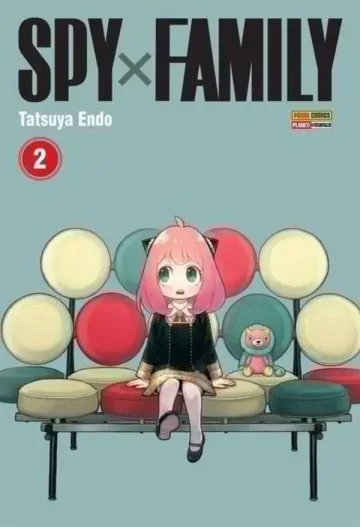Capa de Spy X Family Vol. 2, Panini