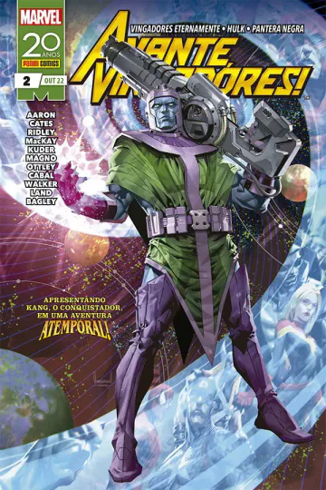 Capa de Avante, Vingadores! (2022) Vol. 2, Panini