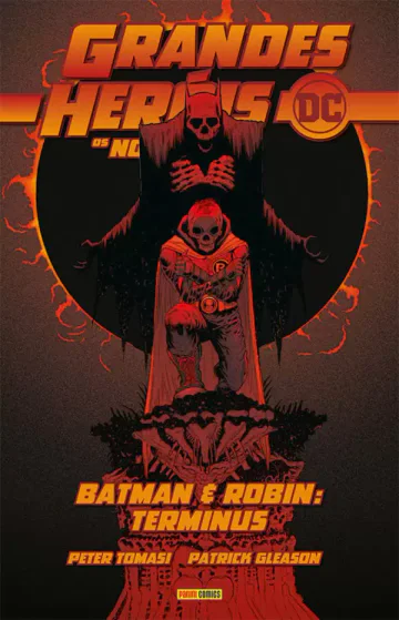 Capa de Grandes Heróis DC: Os Novos 52 Vol. 17 - Batman & Robin: Terminus, Panini