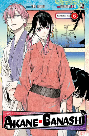 Capa de Akane-Banashi #06, Editora JBC