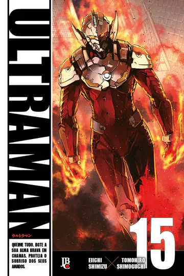 Capa de Ultraman #15, Editora JBC