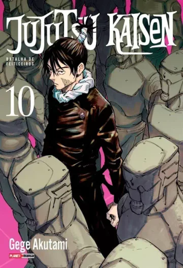 Capa de Jujutsu Kaisen: Batalha De Feiticeiros Vol. 10, Panini