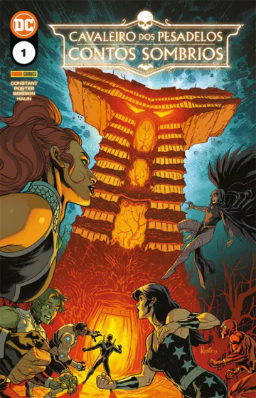 Capa de Cavaleiro Dos Pesadelos: Contos Sombrios Vol. 1, Panini