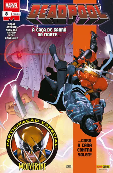 Capa de Deadpool (2025) 08, Panini