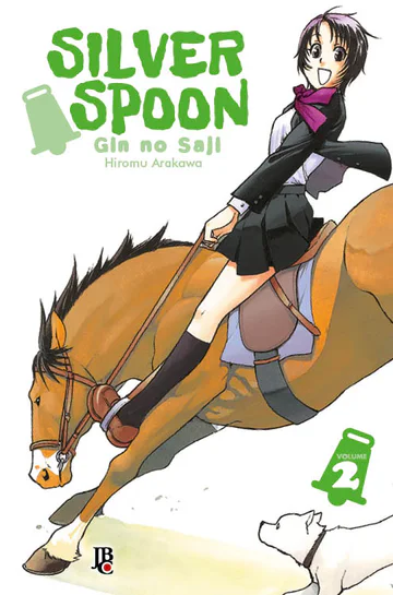 Capa de Silver Spoon #02, Editora JBC