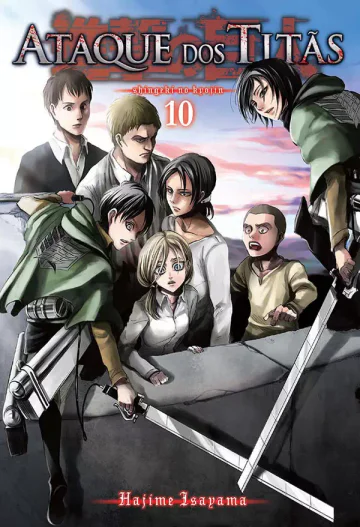 Capa de Ataque Dos Titãs Vol. 10, Panini