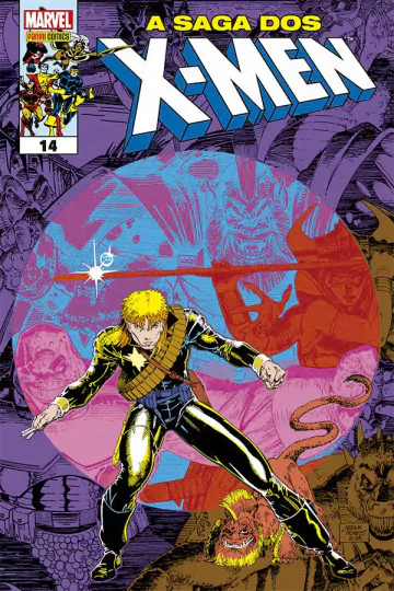 Capa de A Saga Dos X-Men Vol. 14, Panini