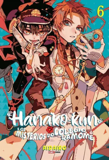 Capa de Hanako-Kun E Os Mistérios Do Colégio Kamome Vol. 6, Panini