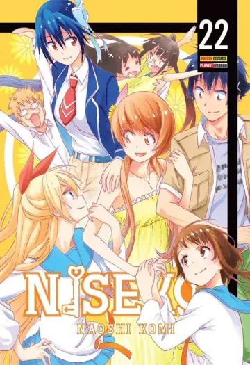 Capa de Nisekoi Vol. 22, Panini