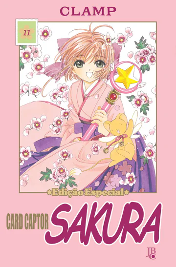 Capa de Card Captor Sakura #11, Editora JBC