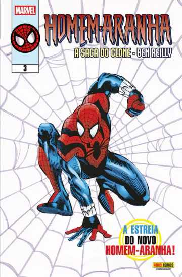Capa de Homem-Aranha: A Saga Do Clone - Ben Reilly Vol. 3, Panini