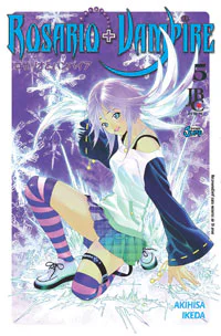 Capa de Rosario+Vampire #05, Editora JBC