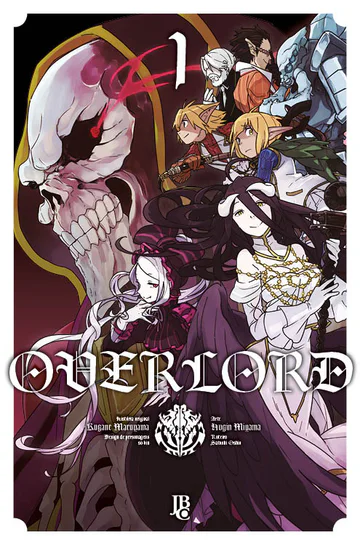 Capa de Overlord #01, Editora JBC