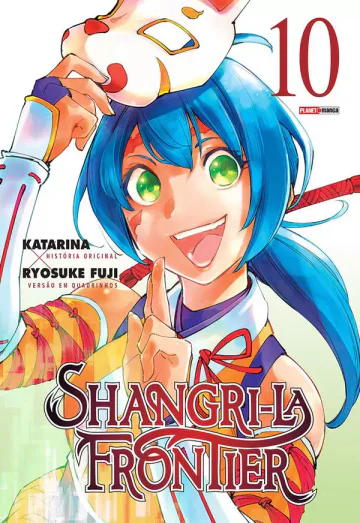Capa de Shangri-la Frontier Vol. 10, Panini